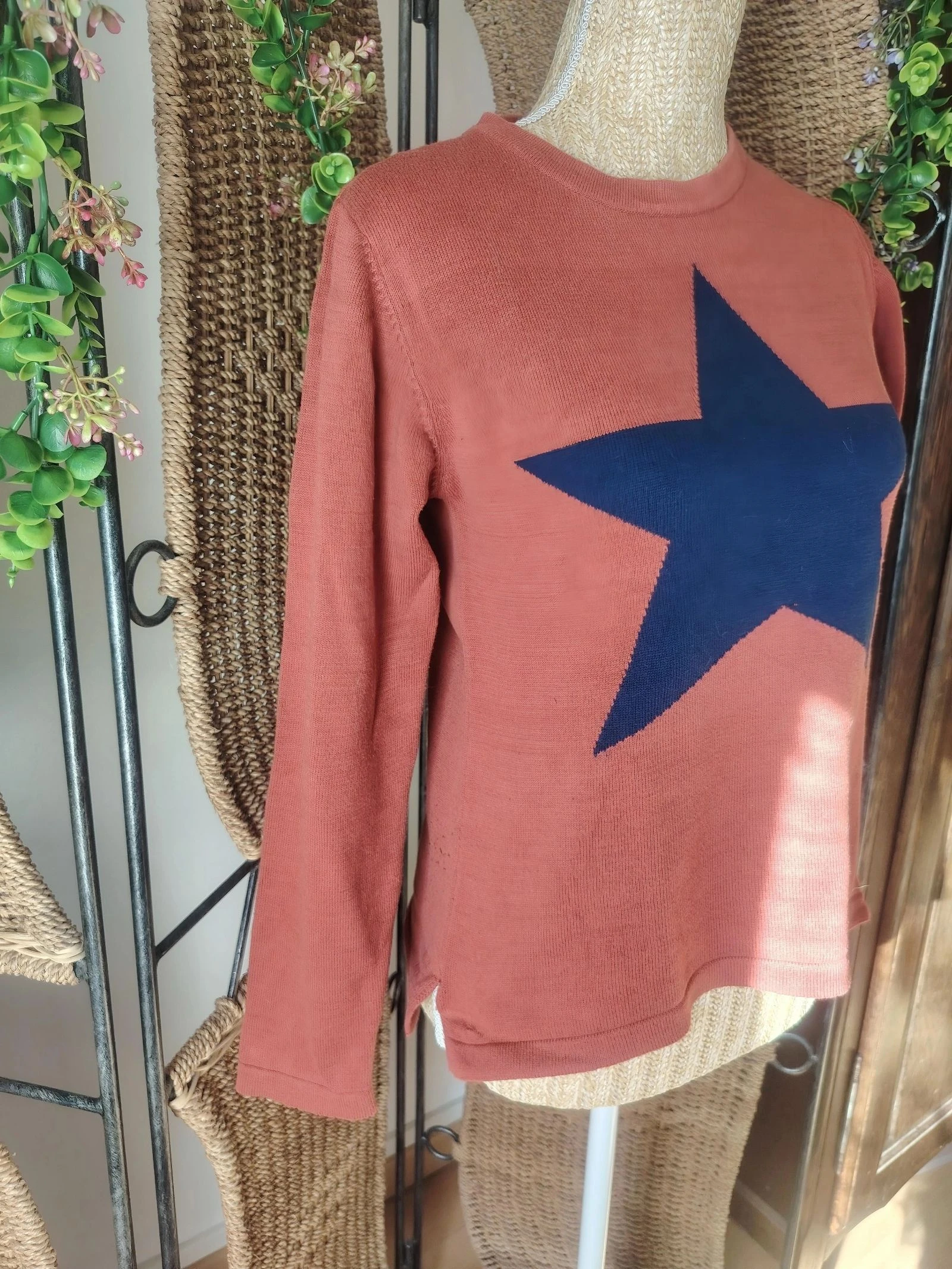 Suéter vintage ocre para mujer talla 36 Pretty Vacant – photo 3
